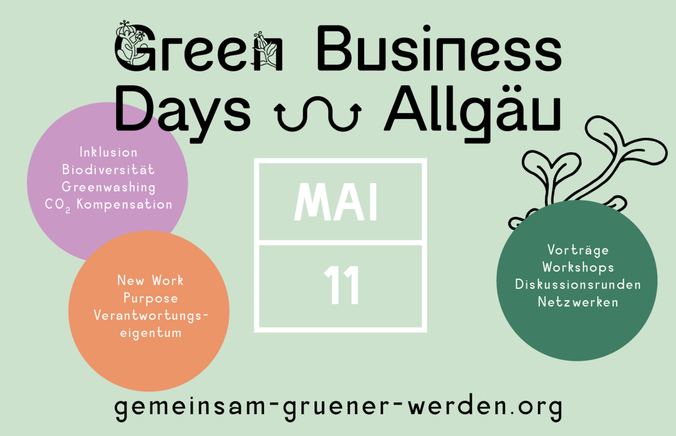 11.05. Green Business Days in Kempten