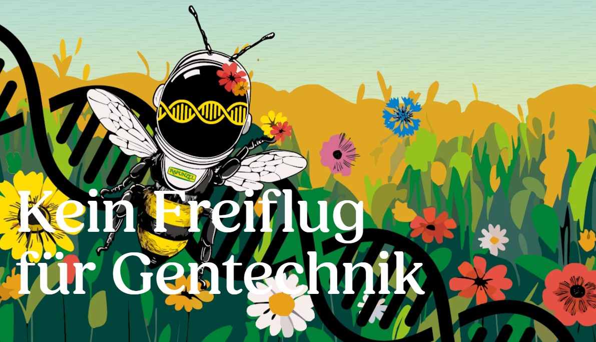 Tool von Rapunzel ermöglicht wirkungsvollen Widerstand gegen Freigabe von Gentechnik